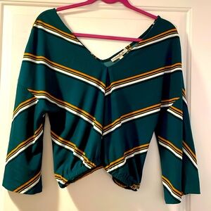 Express Flare Sleeve Top